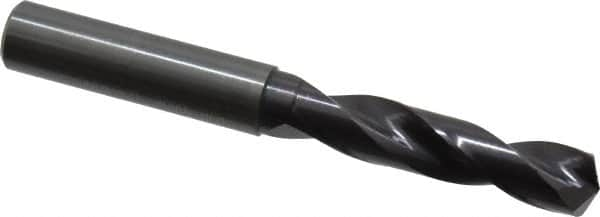 Guhring - 0.4331" 140° Spiral Flute Solid Carbide Screw Machine Drill Bit - Caliber Tooling