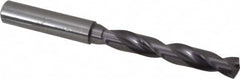 Guhring - 0.3465" 140° Solid Carbide Jobber Drill - FIREX Finish, Right Hand Cut, Spiral Flute, Straight Shank, 103mm OAL, SU Point - Caliber Tooling