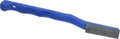 Value Collection - 320 Grit Blue Single-Ended Boron Carbide Hand Hone - Extra Fine Grade, 5-1/2" OAL, with Cutting Dimensions of 1-9/16" Length x 1/2" Wide x 3/16" High - Caliber Tooling