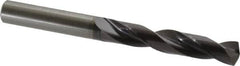 Guhring - 0.3937" 140° Solid Carbide Jobber Drill - FIREX Finish, Right Hand Cut, Spiral Flute, Straight Shank, 103mm OAL, SU Point - Caliber Tooling