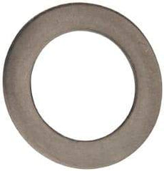 Made in USA - 0.03" Thick, 5/8" Inside x 1" OD, Round Shim - 9/16" Screw, Uncoated 316 Stainless Steel - Caliber Tooling