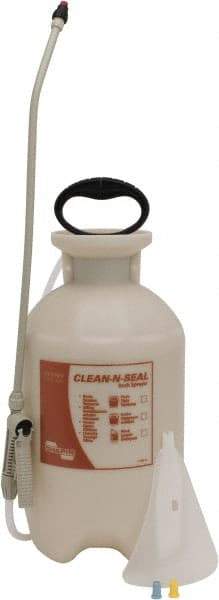 Chapin - 2 Gal Chemical Safe Garden Hand Sprayer - Use with Cleaners, Polyethylene Tank, Funnel Mouth, Reinforced Hose, For Deck & Yard Applications - Caliber Tooling