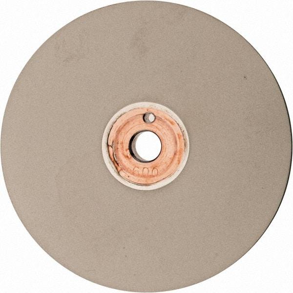 Accu-Finish - 5" Diam, 1/2" Hole Size, 1/2" Overall Thickness, 600 Grit, Tool & Cutter Grinding Wheel - Super Fine Grade, Diamond - Caliber Tooling