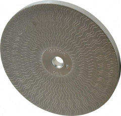 Accu-Finish - 6" Diam, 1/2" Hole Size, 1/2" Overall Thickness, 180 Grit, Tool & Cutter Grinding Wheel - Very Fine Grade, Diamond - Caliber Tooling