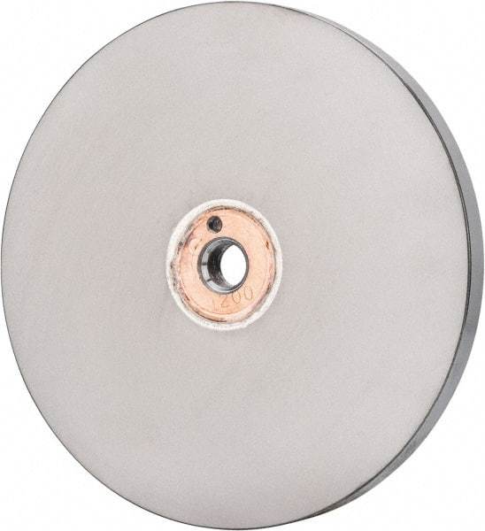 Accu-Finish - 6" Diam, 1/2" Hole Size, 1/2" Overall Thickness, 1,200 Grit, Tool & Cutter Grinding Wheel - Ultra Fine Grade, Diamond - Caliber Tooling