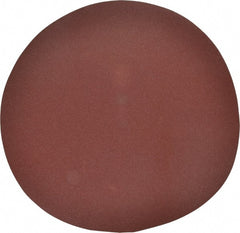 Made in USA - 20" Diam, 60 Grit Aluminum Oxide Adhesive PSA Disc - Caliber Tooling