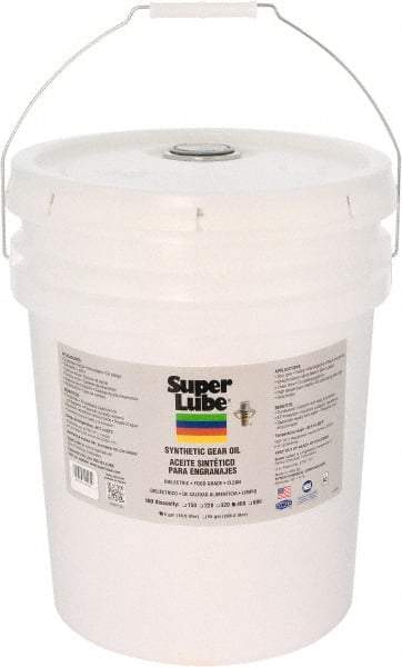 Synco Chemical - 5 Gal Pail, Synthetic Gear Oil - -45°F to 450°F, ISO 460 - Caliber Tooling