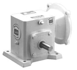 Boston Gear - 2.38 Centerline Distance, 60:1, 1/2 Input Horsepower, 670 Lbs. Max Torque, Speed Reducer - 56C NEMA - Caliber Tooling