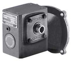 Boston Gear - 1.33 Centerline Distance, 30:1, 1/4 Input Horsepower, 208 Lbs. Max Torque, Speed Reducer - 56C NEMA - Caliber Tooling