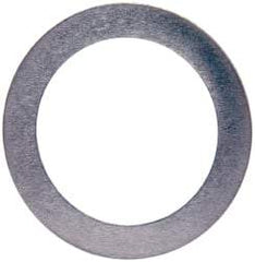 Made in USA - 0.2mm Thick, 16mm Inside x 22mm OD, Round Shim - 9/16" Screw, Uncoated 302/304 Stainless Steel - Caliber Tooling