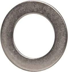 Made in USA - 0.51mm Thick, 10mm Inside x 16mm OD, Round Shim - 5/16" Screw, Uncoated 302/304 Stainless Steel - Caliber Tooling