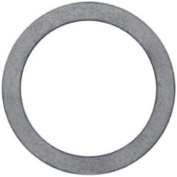 Made in USA - 0.51mm Thick, 35mm Inside x 45mm OD, Round Shim - Uncoated 302/304 Stainless Steel - Caliber Tooling