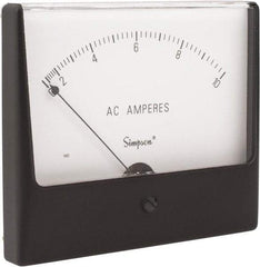 Simpson Electric - Analog, AC Ammeter, Panel Meter - 60 Hz, 0.004 Ohms at 60 Hz - Caliber Tooling