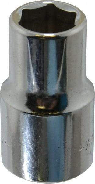 Blackhawk by Proto - 1/2" Drive, Standard Hand Socket - 6 Points, 1-1/2" OAL, Chrome Finish - Caliber Tooling