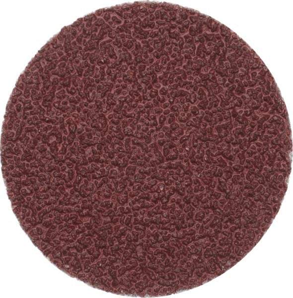 Superior Abrasives - 2" Disc Diam, 36 Grit, Aluminum Oxide Quick Change Disc - Type S Attaching System, Coated, Very Coarse Grade - Caliber Tooling