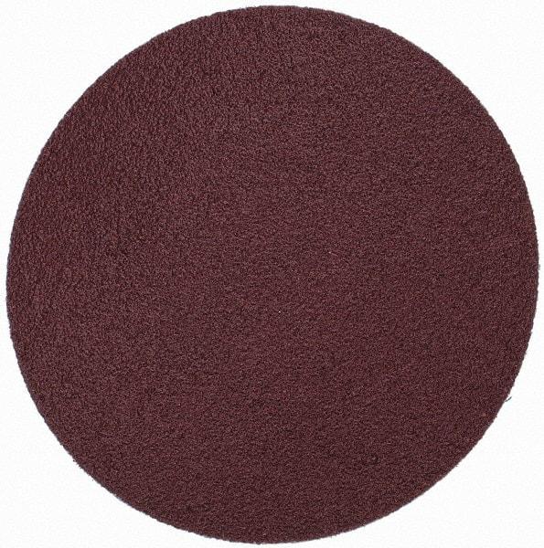 Superior Abrasives - 3" Disc Diam, 120 Grit, Aluminum Oxide Quick Change Disc - Type R Attaching System, Coated, Fine Grade - Caliber Tooling