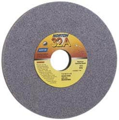 Grier Abrasives - 8" Diam x 1-1/4" Hole x 1/4" Thick, K Hardness, 80 Grit Surface Grinding Wheel - Caliber Tooling