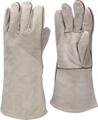 MCR Safety - Size XL Cowhide Welding Glove - 13" OAL, Gauntlet Cuff - Caliber Tooling