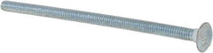 Value Collection - 1/4-20 UNC 5" Length Under Head, Standard Square Neck, Carriage Bolt - Grade 5 Steel, Zinc-Plated Finish - Caliber Tooling