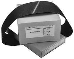 Norton - 6" Wide x 48" OAL, 60, 80, 100 Grit, Aluminum Oxide Abrasive Belt - Aluminum Oxide, Medium, Coated - Caliber Tooling