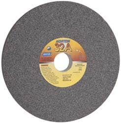 Grier Abrasives - 7" Diam x 1-1/4" Hole x 1/4" Thick, J Hardness, 100 Grit Surface Grinding Wheel - Caliber Tooling