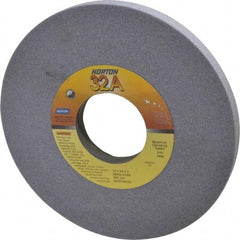 Norton - 10" Diam x 3" Hole x 3/4" Thick, K Hardness, 60 Grit Surface Grinding Wheel - Aluminum Oxide, Type 1, Medium Grade, 2,485 Max RPM, Vitrified Bond, No Recess - Caliber Tooling