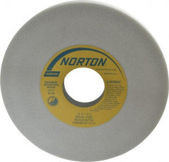 Norton - 12" Diam x 3" Hole x 1" Thick, J Hardness, 46 Grit Surface Grinding Wheel - Aluminum Oxide, Type 1, Coarse Grade, 2,070 Max RPM, Vitrified Bond, No Recess - Caliber Tooling