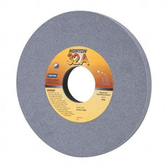 Norton - 12" Diam x 3" Hole x 1" Thick, J Hardness, 60 Grit Surface Grinding Wheel - Aluminum Oxide, Type 1, Medium Grade, 2,070 Max RPM, Vitrified Bond, No Recess - Caliber Tooling