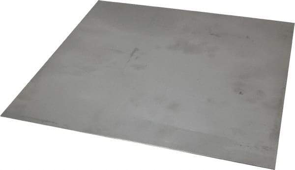 Made in USA - 0.048 Inch Thick x 12 Inch Wide x 12 Inch Long, 304 Stainless Steel Sheet - Cold Rolled, Bright Finish, #2B - Caliber Tooling