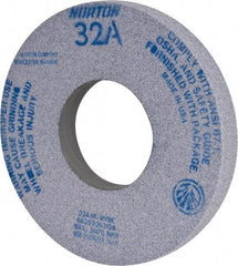 Norton - 12" Diam x 5" Hole x 1-1/2" Thick, H Hardness, 46 Grit Surface Grinding Wheel - Aluminum Oxide, Type 1, Coarse Grade, 2,070 Max RPM, Vitrified Bond, No Recess - Caliber Tooling