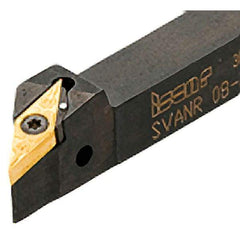 Iscar - SVAN, Right Hand Cut, 5/8" Shank Height x 5/8" Shank Width, Negative Rake Indexable Turning Toolholder - 4" OAL, VN..2.5-.. Insert Compatibility, Series Isoturn - Caliber Tooling