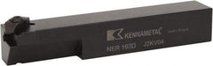 Kennametal - External Thread, Right Hand Cut, 25.4mm Shank Width x 25.4mm Shank Height Indexable Threading Toolholder - 152.4mm OAL, N.3L Insert Compatibility, NE Toolholder, Series Top Notch - Caliber Tooling