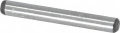 Value Collection - 3/32" Diam x 3/4" Pin Length Grade 8 Alloy Steel Standard Dowel Pin - C 50-58 Hardness, 1,800 Lb Breaking Strength, 1 Beveled & 1 Rounded End - Caliber Tooling