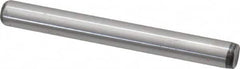 Value Collection - 1/4" Diam x 2-1/4" Pin Length Grade 8 Alloy Steel Standard Dowel Pin - C 50-58 Hardness, 12,800 Lb Breaking Strength, 1 Beveled & 1 Rounded End - Caliber Tooling