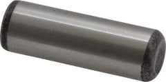 Value Collection - 1/2" Diam x 1-1/2" Pin Length Grade 8 Alloy Steel Standard Dowel Pin - C 50-58 Hardness, 51,000 Lb Breaking Strength, 1 Beveled & 1 Rounded End - Caliber Tooling