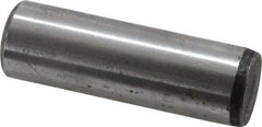 Value Collection - 5/8" Diam x 2" Pin Length Grade 8 Alloy Steel Standard Dowel Pin - C 50-58 Hardness, 79,800 Lb Breaking Strength, 1 Beveled & 1 Rounded End - Caliber Tooling