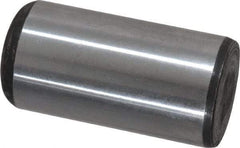 Value Collection - 1" Diam x 2" Pin Length Grade 8 Alloy Steel Standard Dowel Pin - C 50-58 Hardness, 204,000 Lb Breaking Strength, 1 Beveled & 1 Rounded End - Caliber Tooling