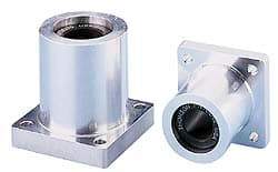 Thomson Industries - 0.503" ID, 970 Lb Static Load Capacity, Single Flanged Mounted Linear Bearing - Caliber Tooling