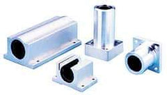 Thomson Industries - 0.751" Inside Diam, 3,800 Lbs. Static Capacity, Closed Twin Pillow Block Linear Bearing - 1-3/4" Overall Height x 2-3/4" Overall Width - Caliber Tooling