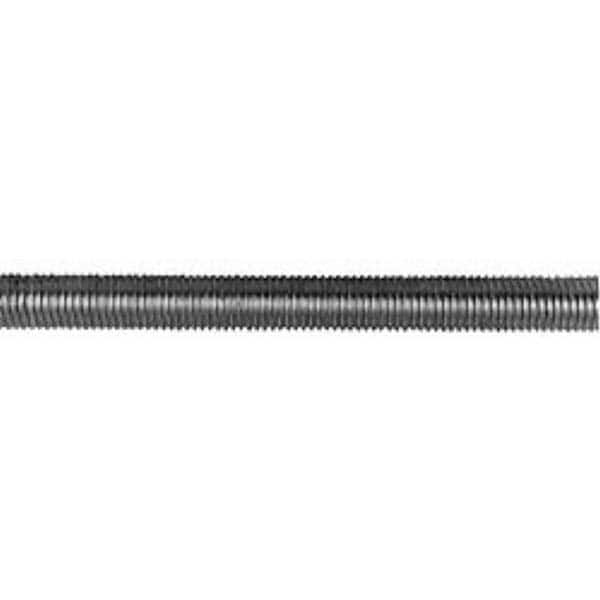 Made in USA - 1-8 x 12' Stainless Steel Threaded Rod - Exact Industrial Supply