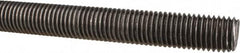 Made in USA - 3/4-10 UNC (Coarse), 3' Long, Low Carbon Steel Threaded Rod - Oil Finish Finish, Right Hand Thread - Caliber Tooling