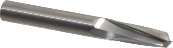 Onsrud - 3/8" Cutting Diam x 1" Length of Cut, 2 Flute, Upcut Spiral Router Bit - Uncoated, Right Hand Cut, Solid Carbide, 3" OAL x 3/8" Shank Diam, Double Edge, 11° Helix Angle - Caliber Tooling