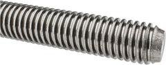 Keystone Threaded Products - 1-1/4-5 Acme, 3' Long, Low Carbon Steel General Purpose Acme Threaded Rod - Oil Finish Finish, Right Hand Thread, 2G Fit - Caliber Tooling