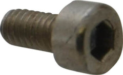 Value Collection - M2.5x0.45 Metric Coarse Hex Socket Drive, Socket Cap Screw - Grade 18-8 & Austenitic A2 Stainless Steel, Uncoated, Fully Threaded, 5mm Length Under Head - Caliber Tooling