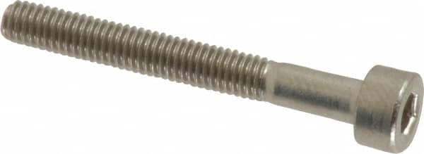 Value Collection - M3x0.50 Metric Coarse Hex Socket Drive, Socket Cap Screw - Grade 18-8 & Austenitic A2 Stainless Steel, Uncoated, Partially Threaded, 25mm Length Under Head - Caliber Tooling