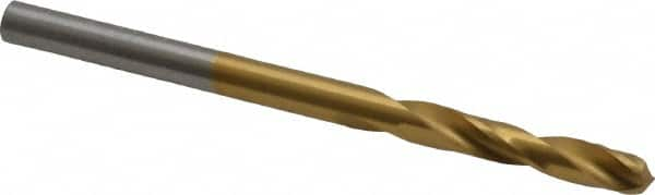 Chicago-Latrobe - 9/64" 135° Spiral Flute High Speed Steel Screw Machine Drill Bit - Caliber Tooling