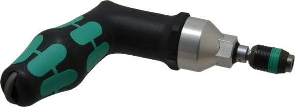 Wera - 3 to 6 N/m, Adjustable Torque Limiting Screwdriver - 6" OAL, 1/4" Drive, 1/4" Graduation - Caliber Tooling