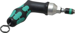 Wera - 25 to 55 In/Lb, Adjustable Torque Limiting Screwdriver - 6" OAL, 1/4" Drive, 2.5 In/Lb Graduation - Caliber Tooling