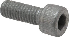 Value Collection - #10-32 UNF Hex Socket Drive, Socket Cap Screw - Alloy Steel, Zinc-Plated Finish, Fully Threaded, 1/2" Length Under Head - Caliber Tooling