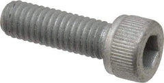 Value Collection - #10-32 UNF Hex Socket Drive, Socket Cap Screw - Alloy Steel, Zinc-Plated Finish, Fully Threaded, 5/8" Length Under Head - Caliber Tooling